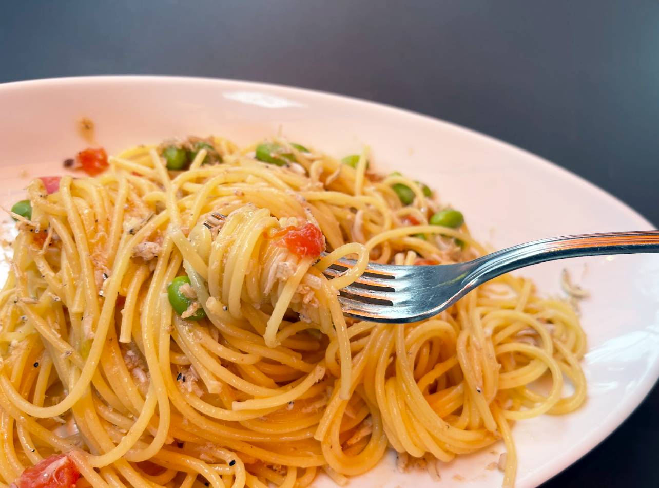 アマルフィイウノのパスタ