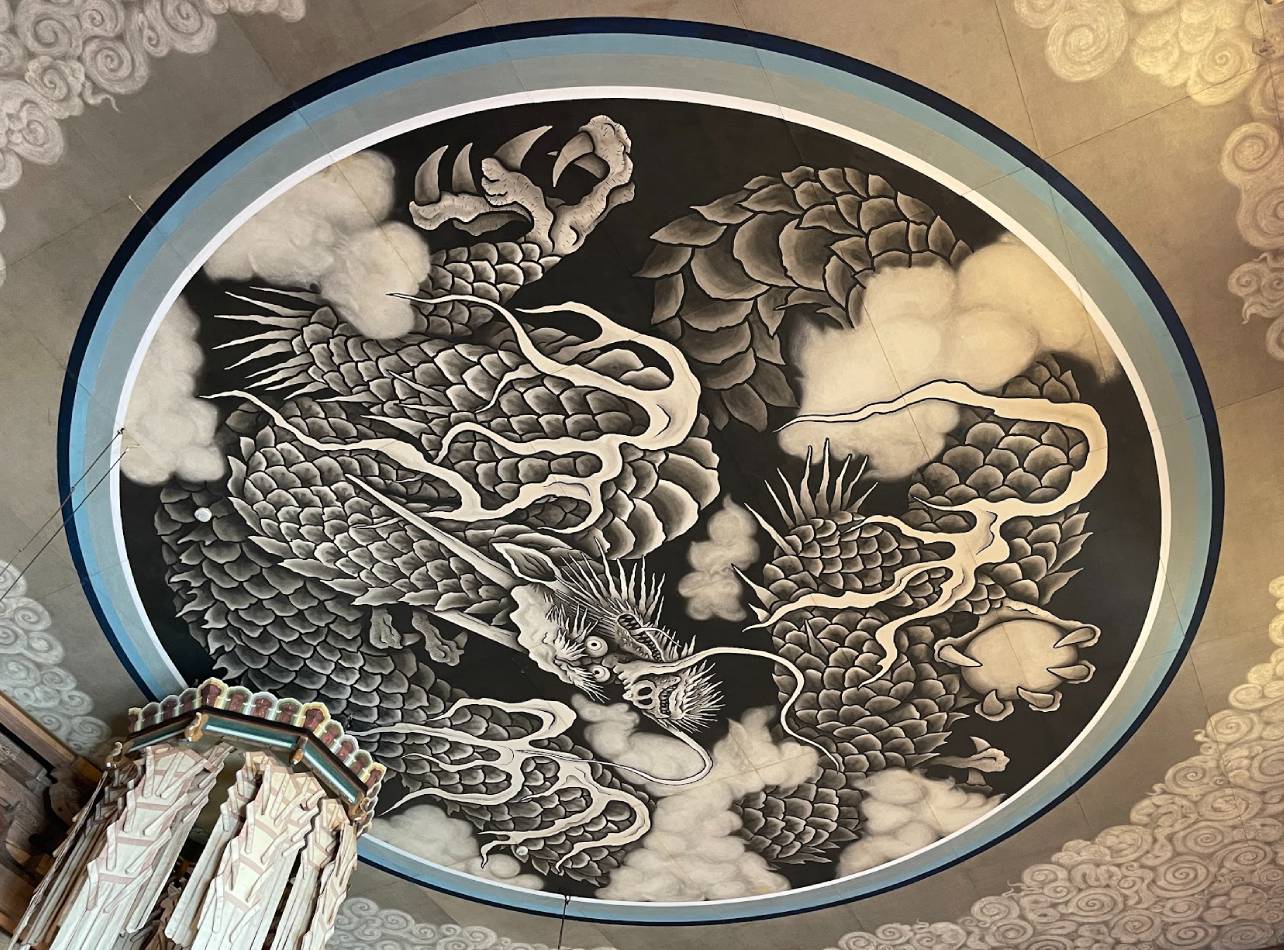 建長寺雲龍図
