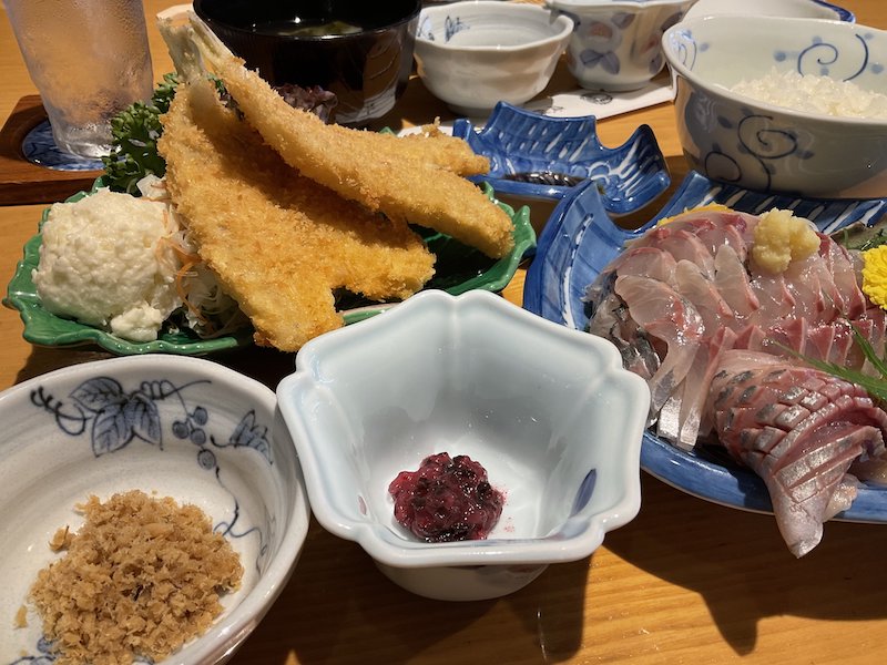 開福丸_アジフライ定食