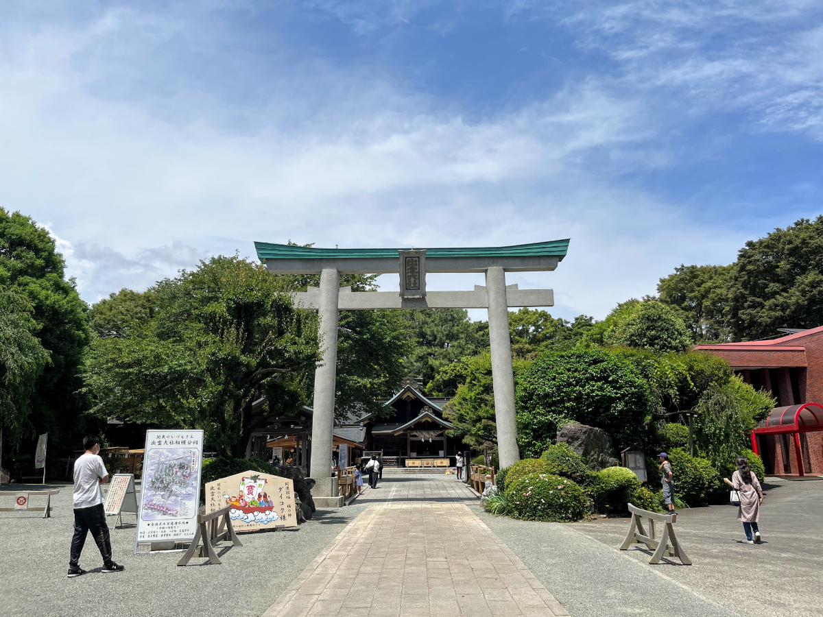 出雲大社相模分祀鳥居