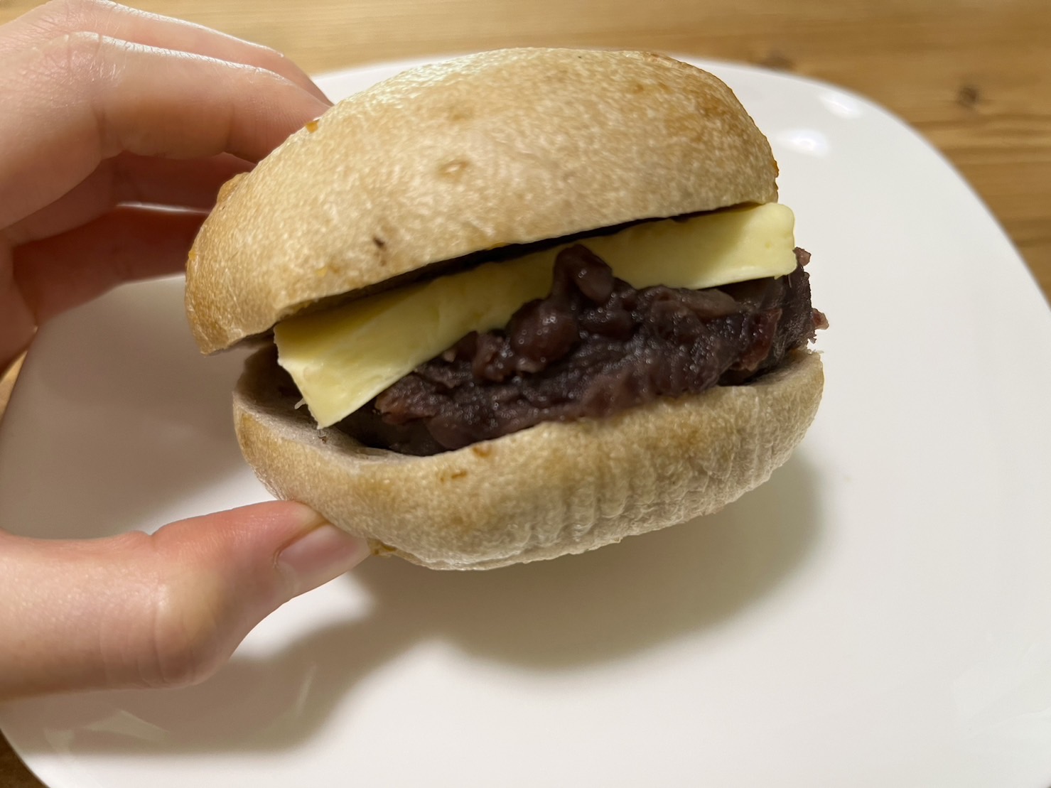 あんバターベーグル