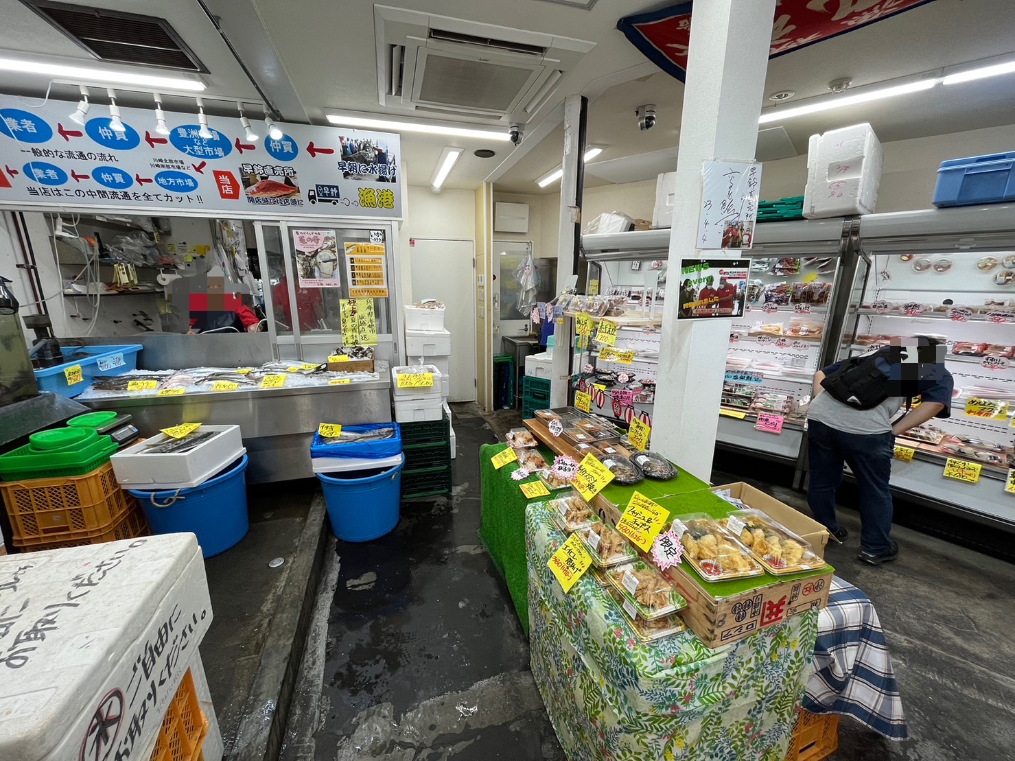 早鈴直売所店内