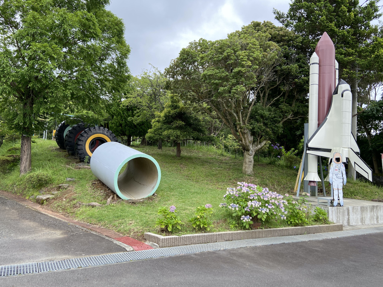 月光天文台_ガーデン