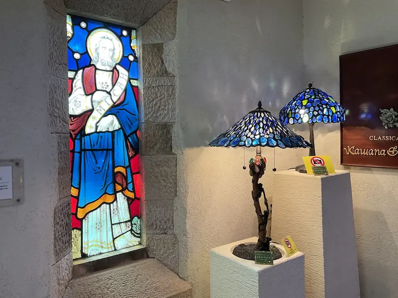 ★美品★シャガール/ステンドグラス/村通りでの結婚/アンティーク/送料無料 シャガールのステンドグラス | 暮らしをデザインする光