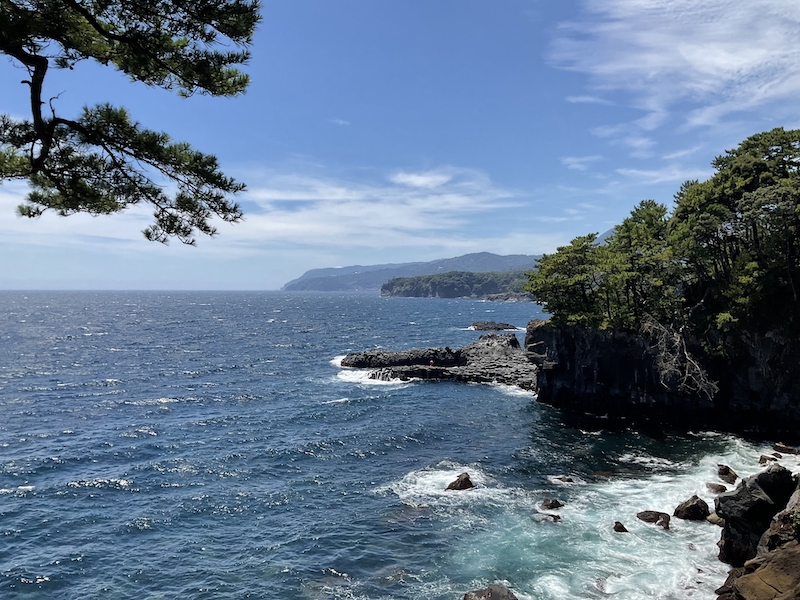 大淀小淀対島の滝展望台からの眺め