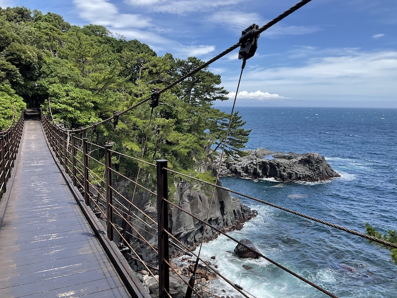 大淀小淀橋立吊り橋からの絶景