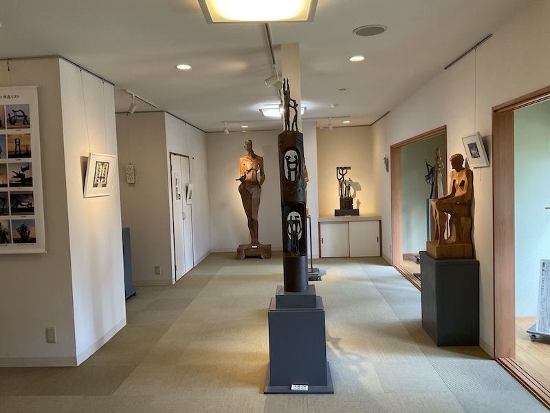 東海館重岡氏展示