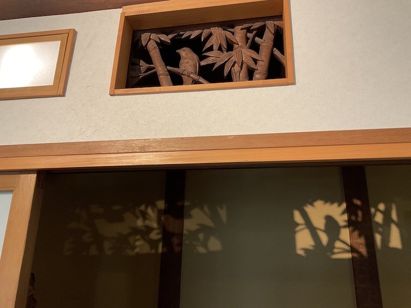 東海館二階欄間