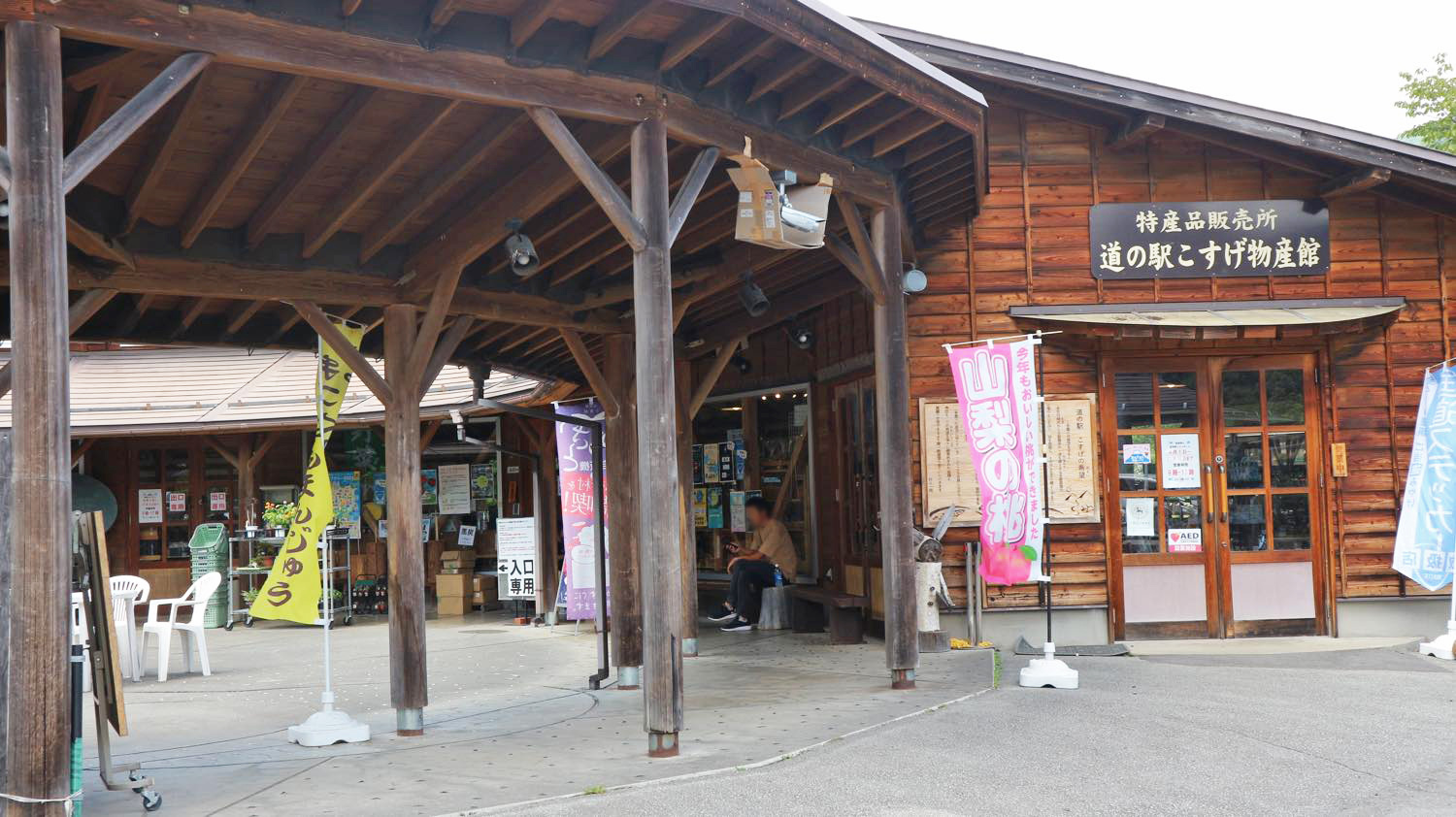 道の駅こすげ外観