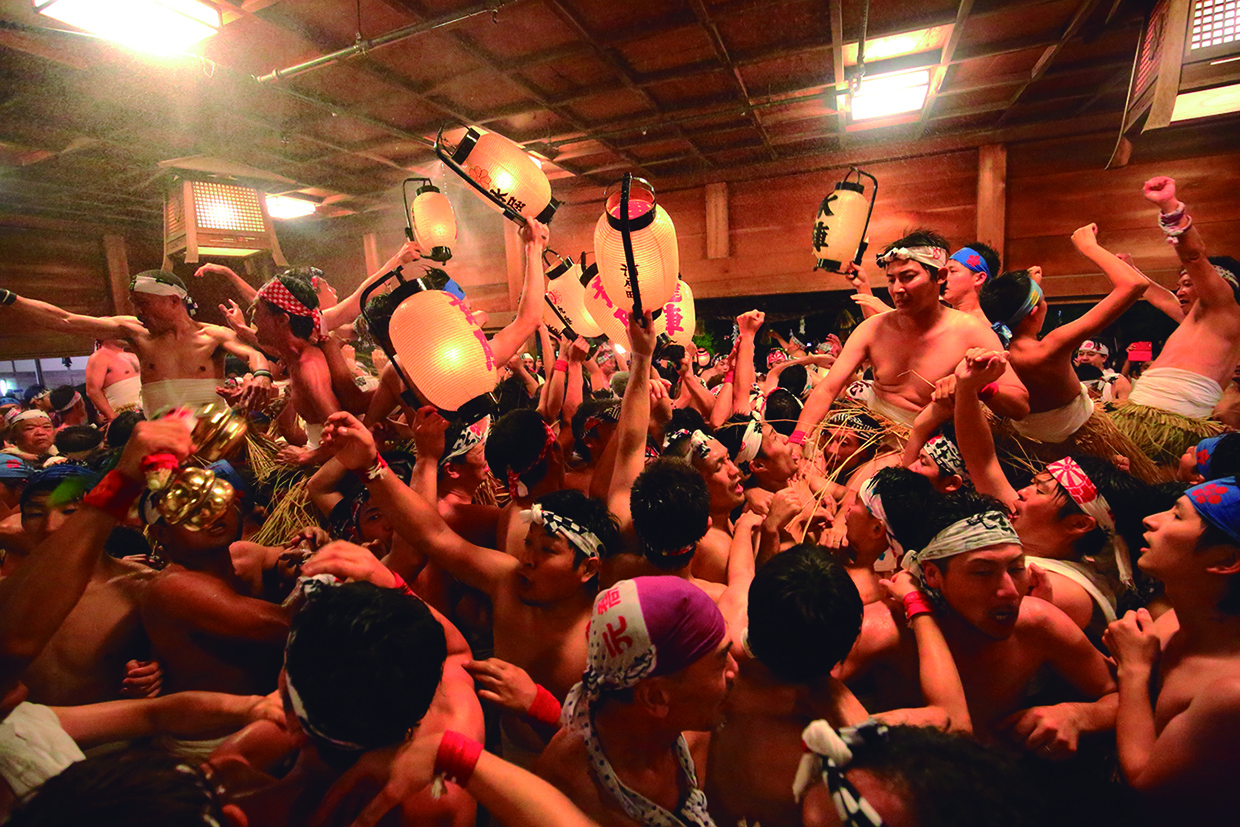 見付天神裸祭鬼踊り