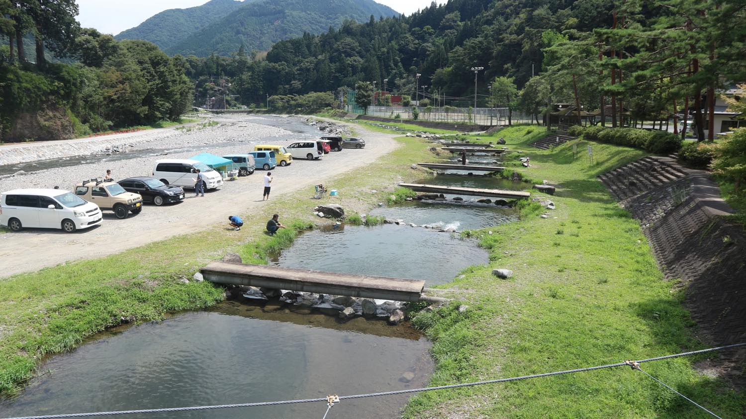 釣り場全景