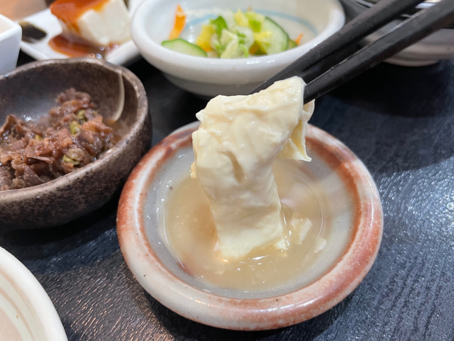 生湯波の刺身