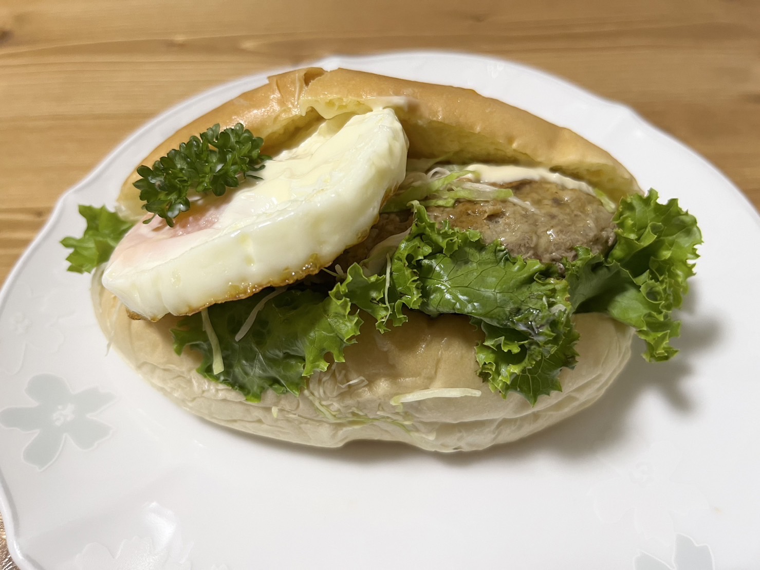 月見バーグ