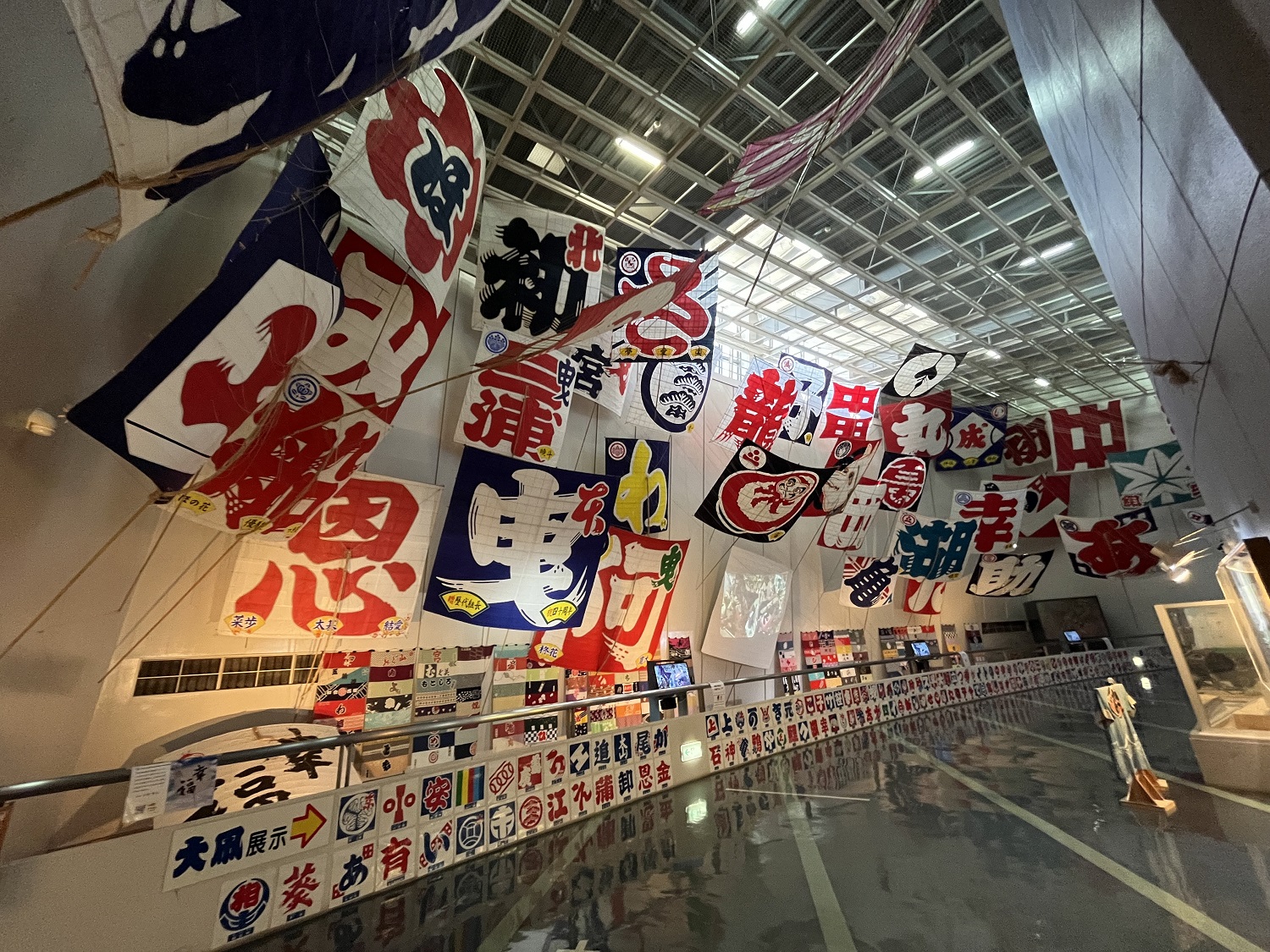 大凧の展示