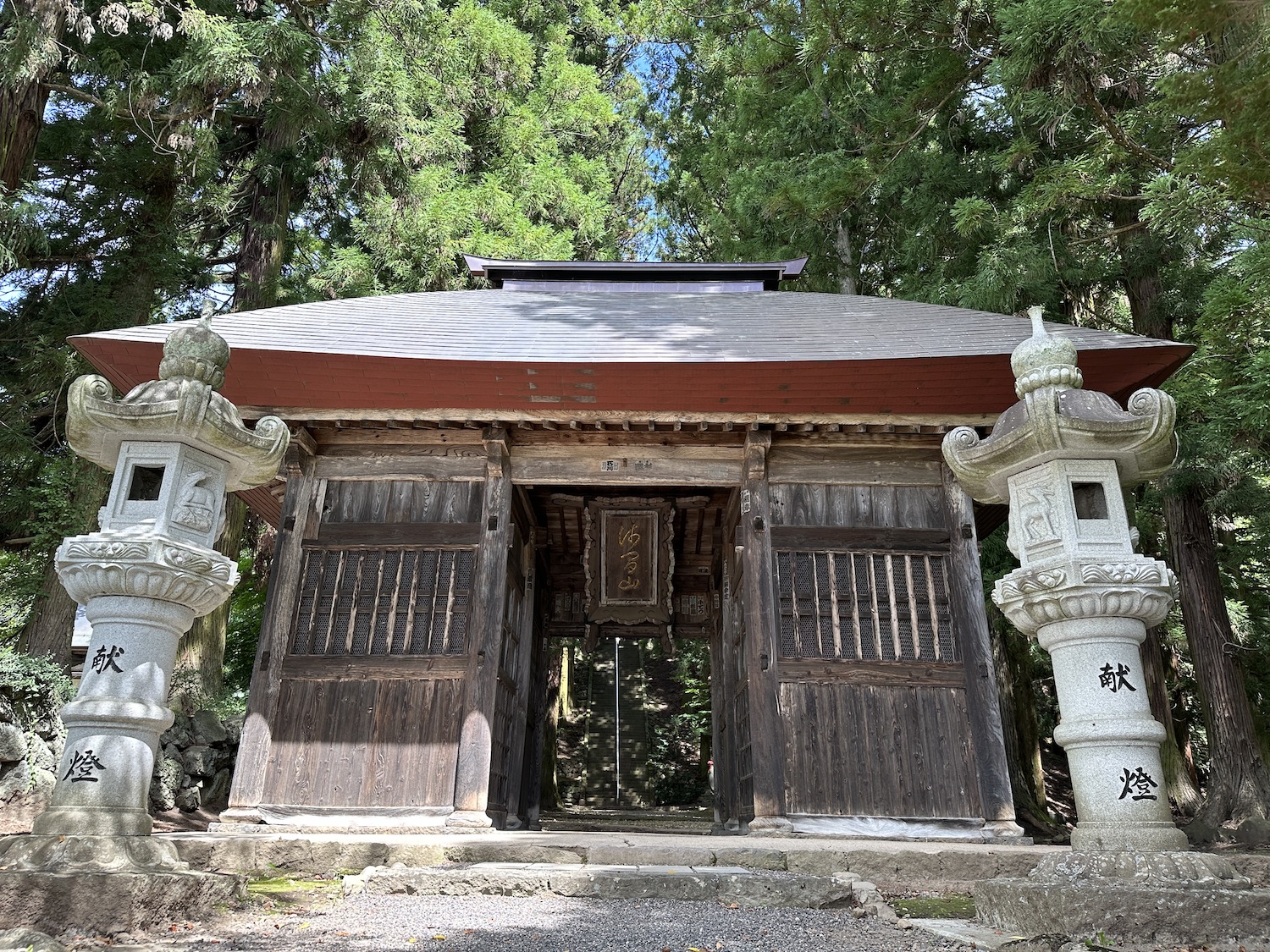 真楽寺仁王門 
