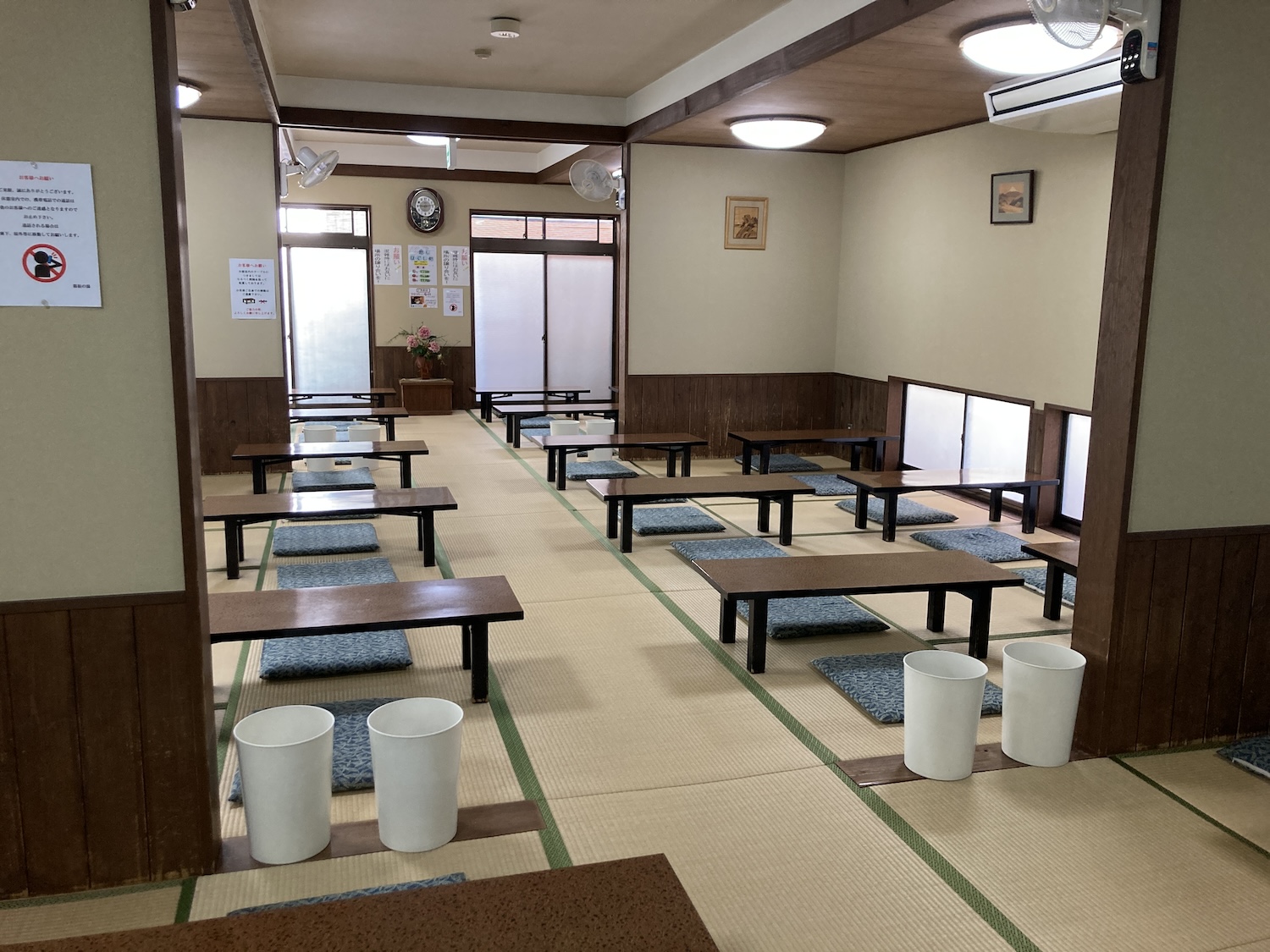 箱根の湯休憩スペース