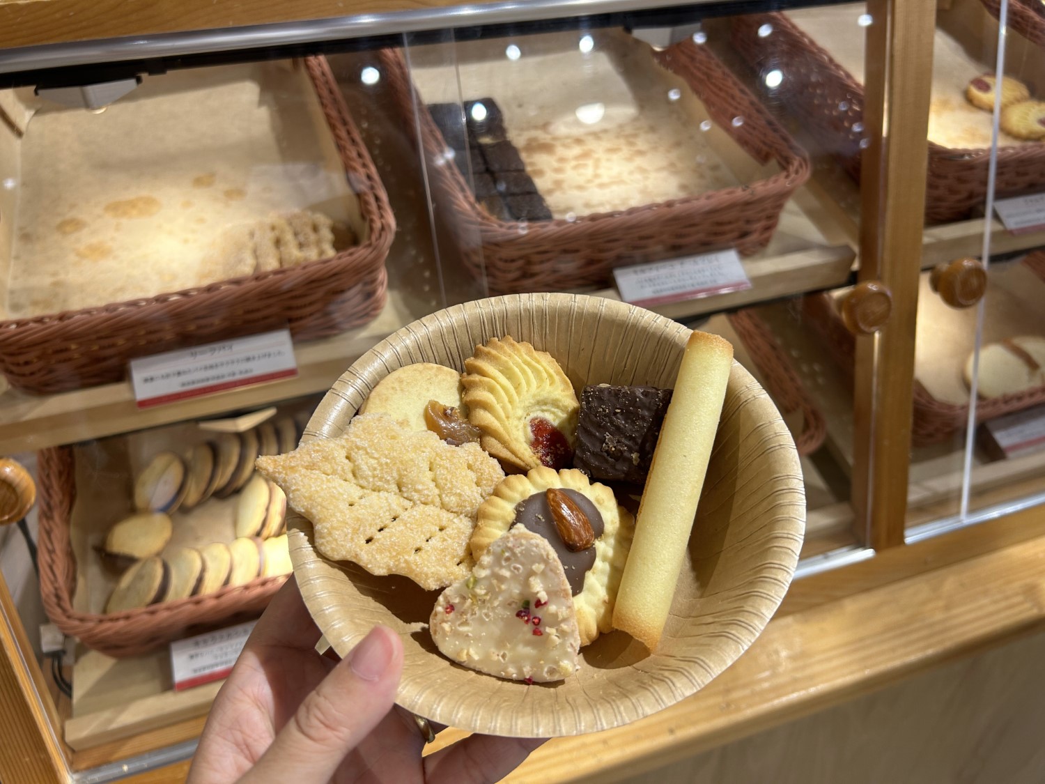 ちぼり湯河原スイーツファクトリーのクッキー