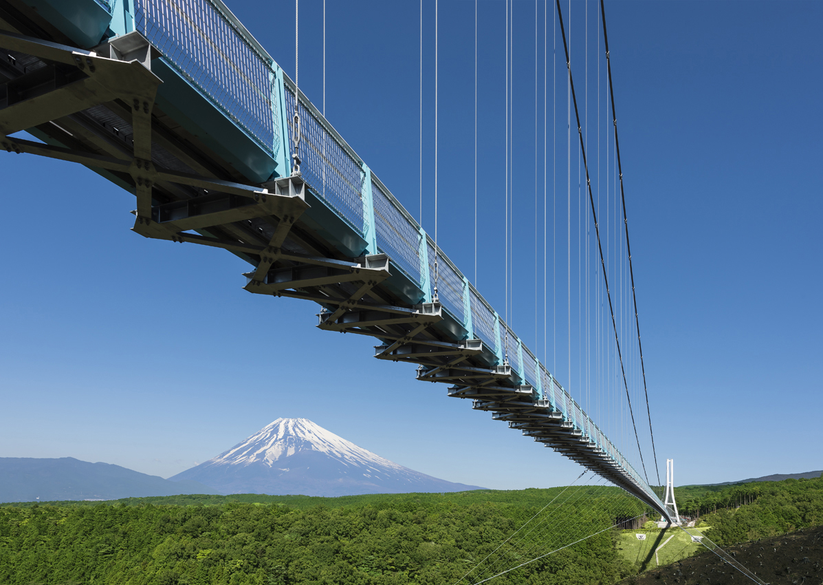 三島スカイウォークを訪れるバスツアー