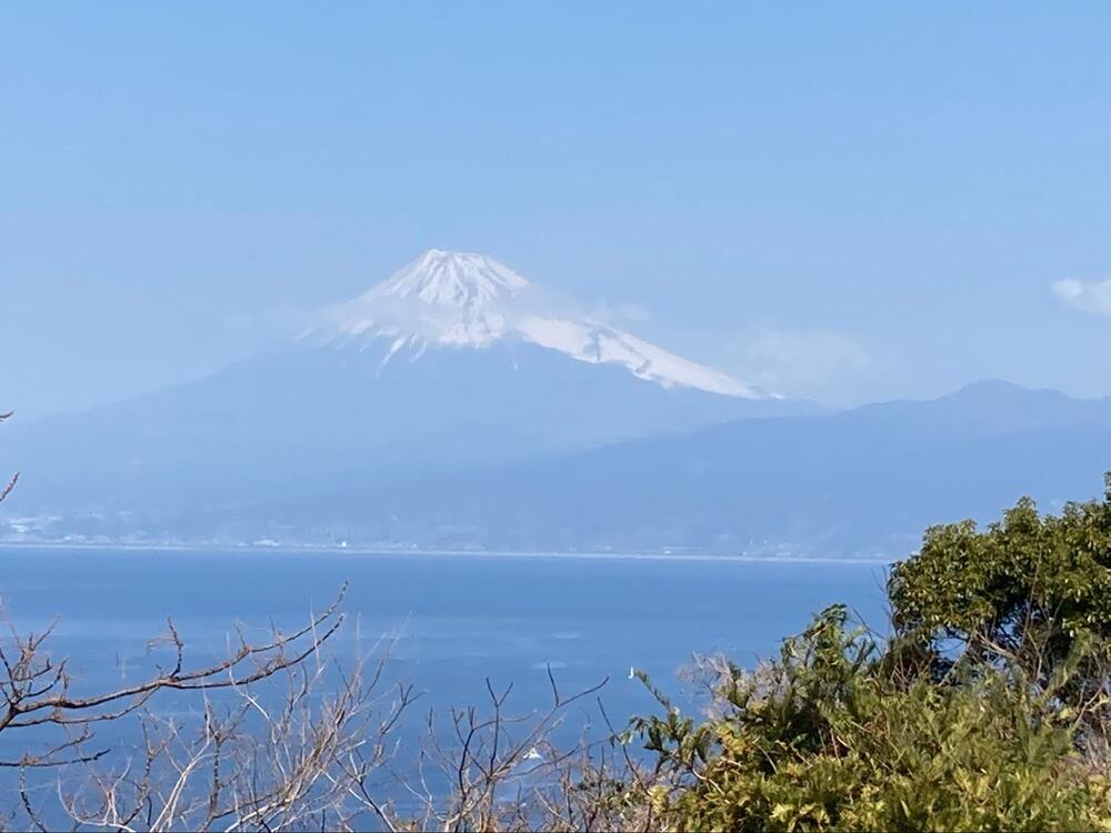 逢い岬からの富士山