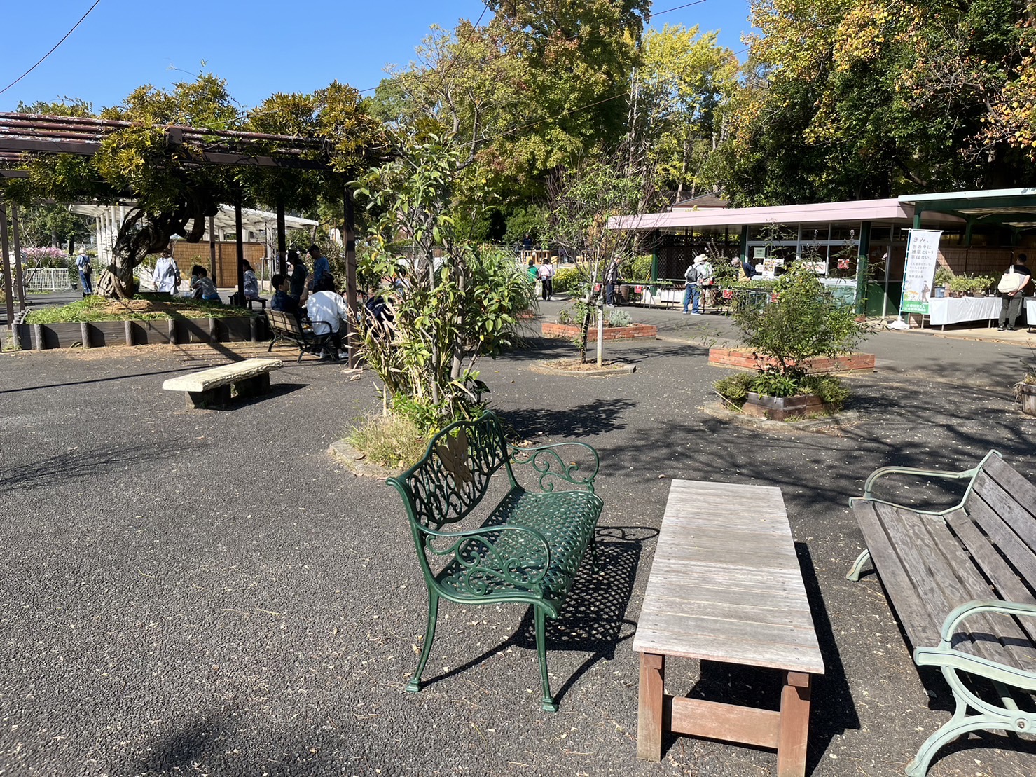 大船フラワーセンターの園内の様子