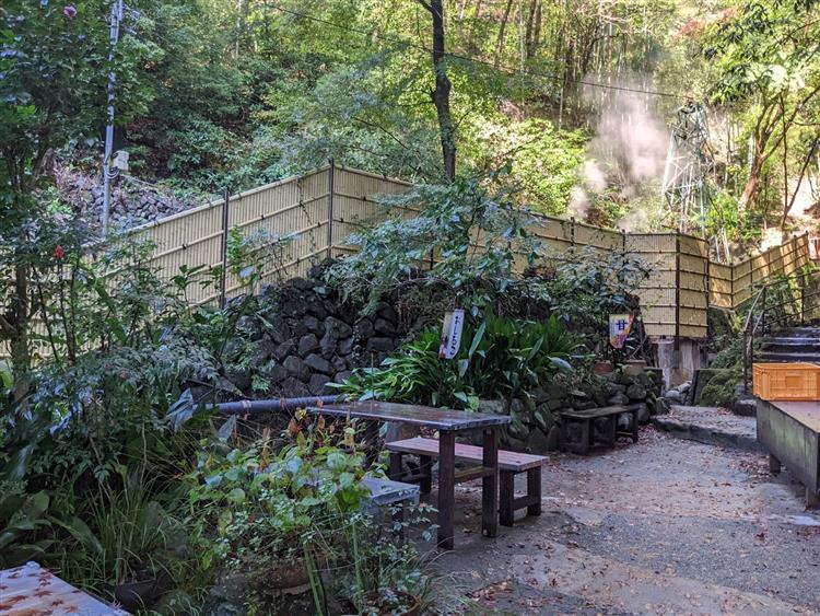 不動滝のお茶屋