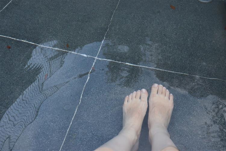 万葉公園の足湯