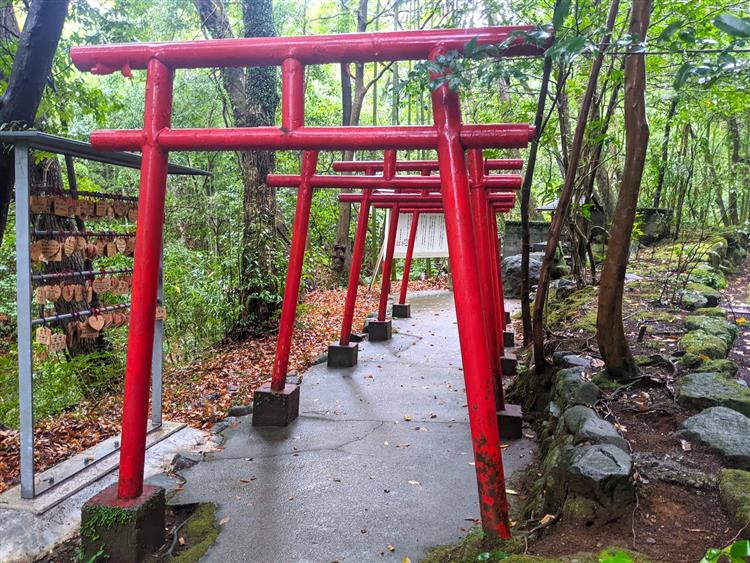 狸福神社の鳥居