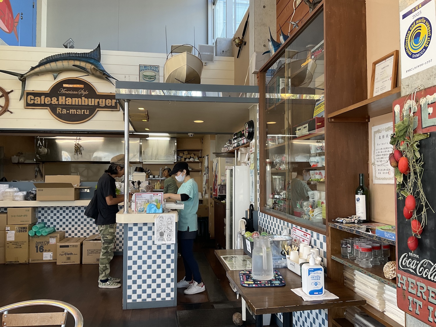 開国しもだ　Ramu店内