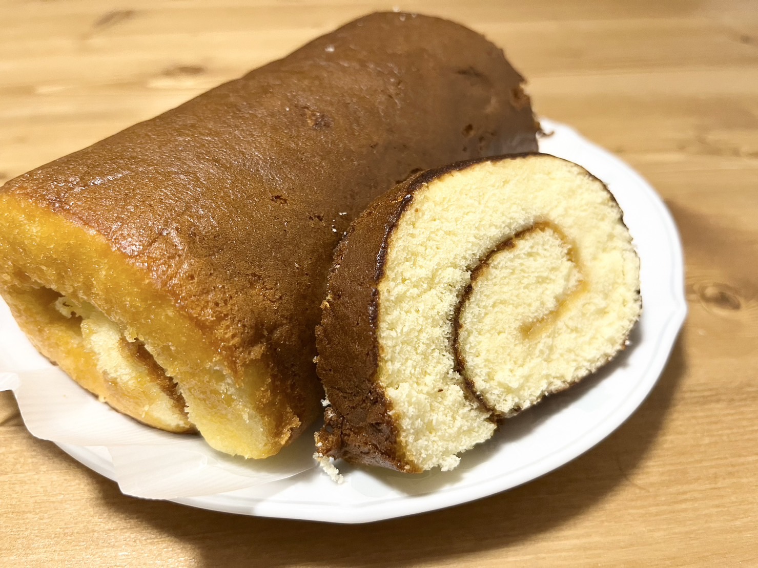 ロールかすていら②