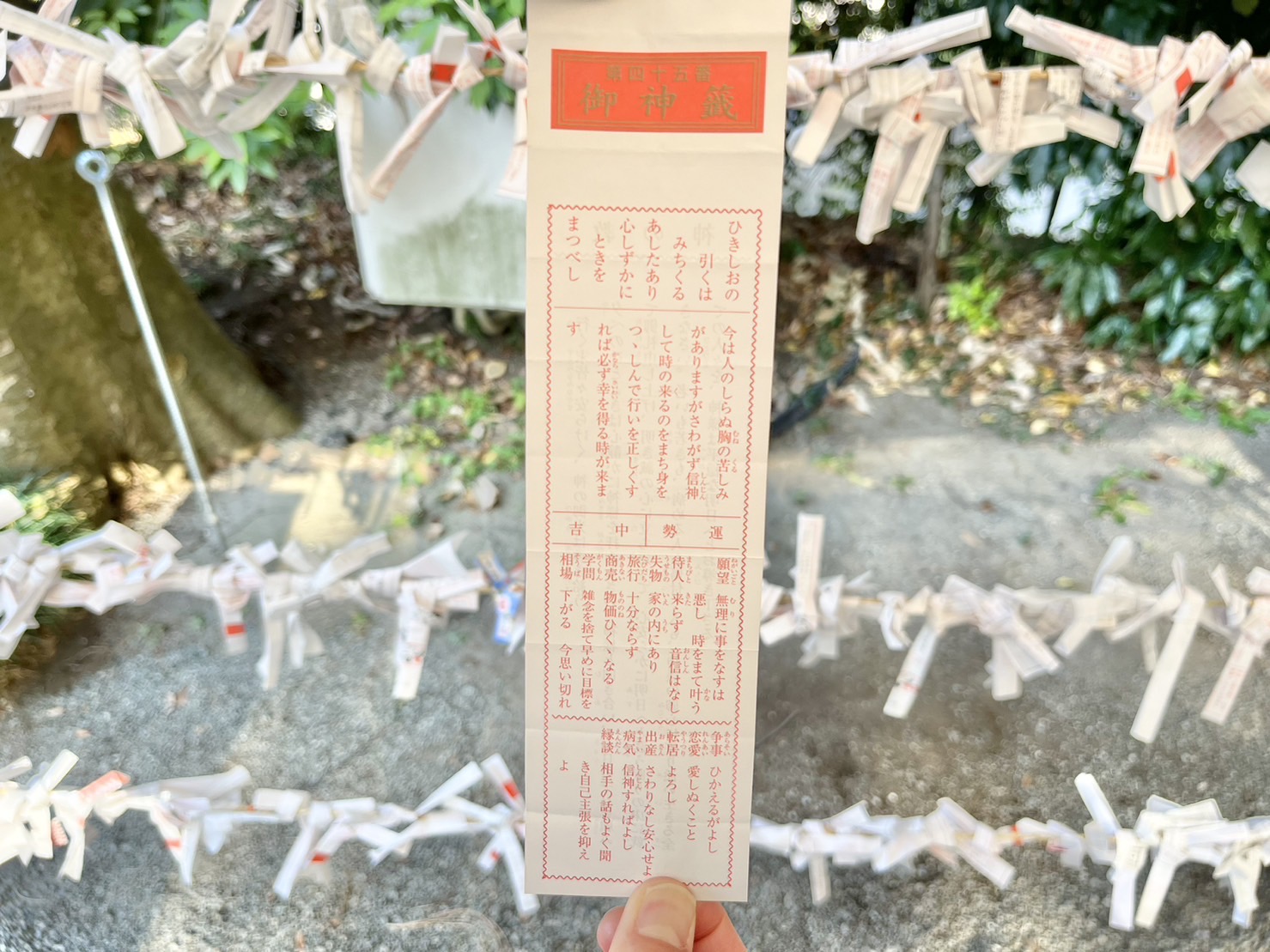 おみくじ