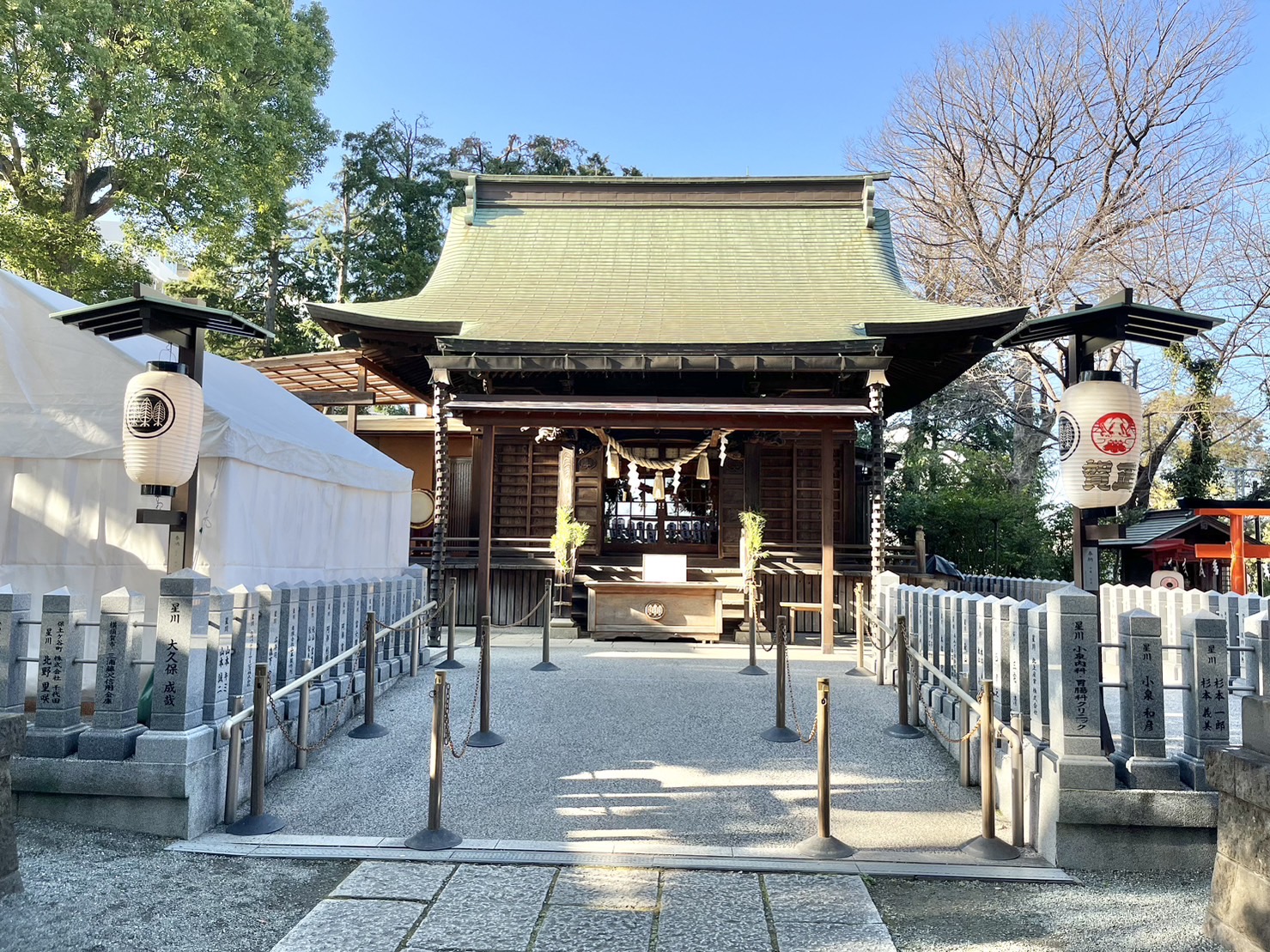 星川杉山神社社殿