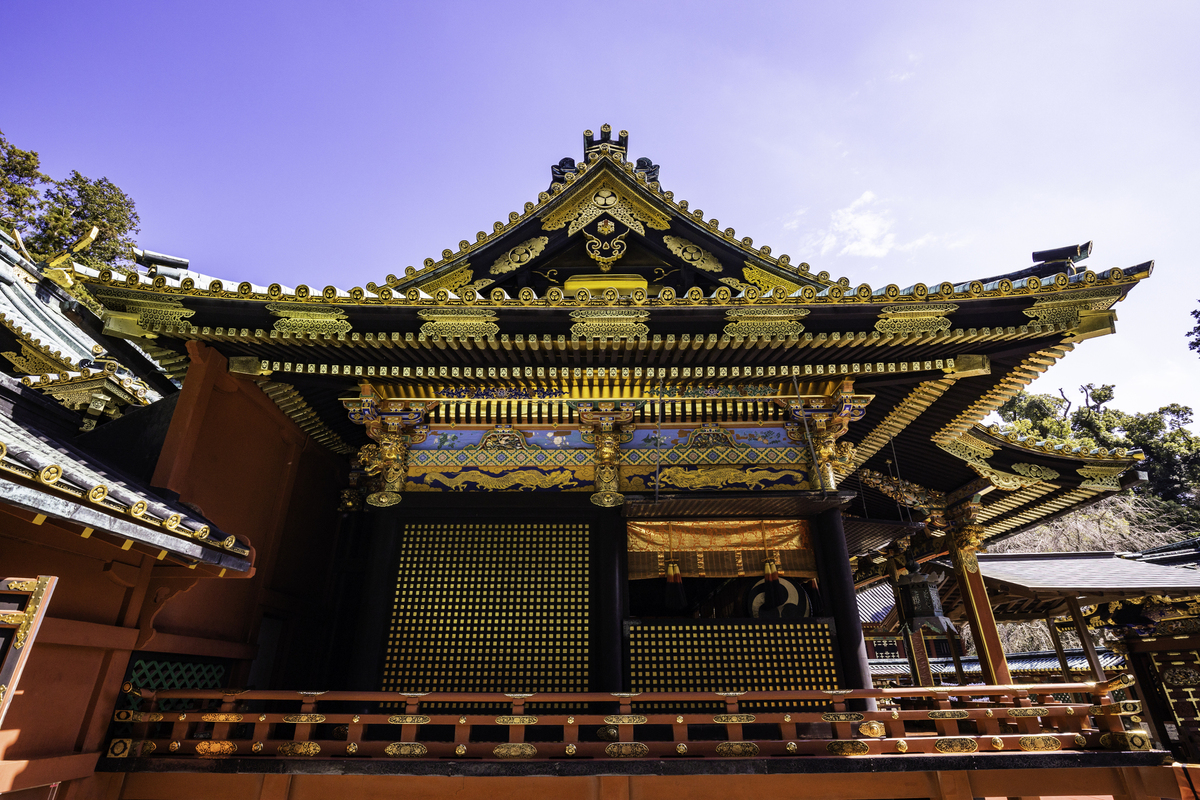 久能山東照宮を訪れるバスツアー