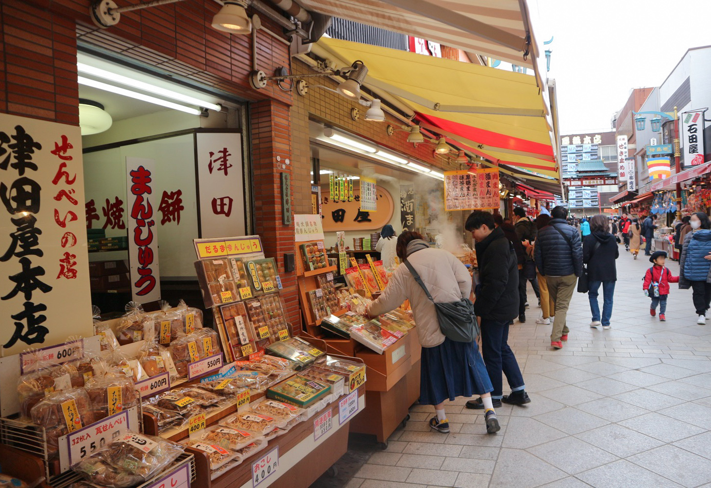 仲見世食べ歩き