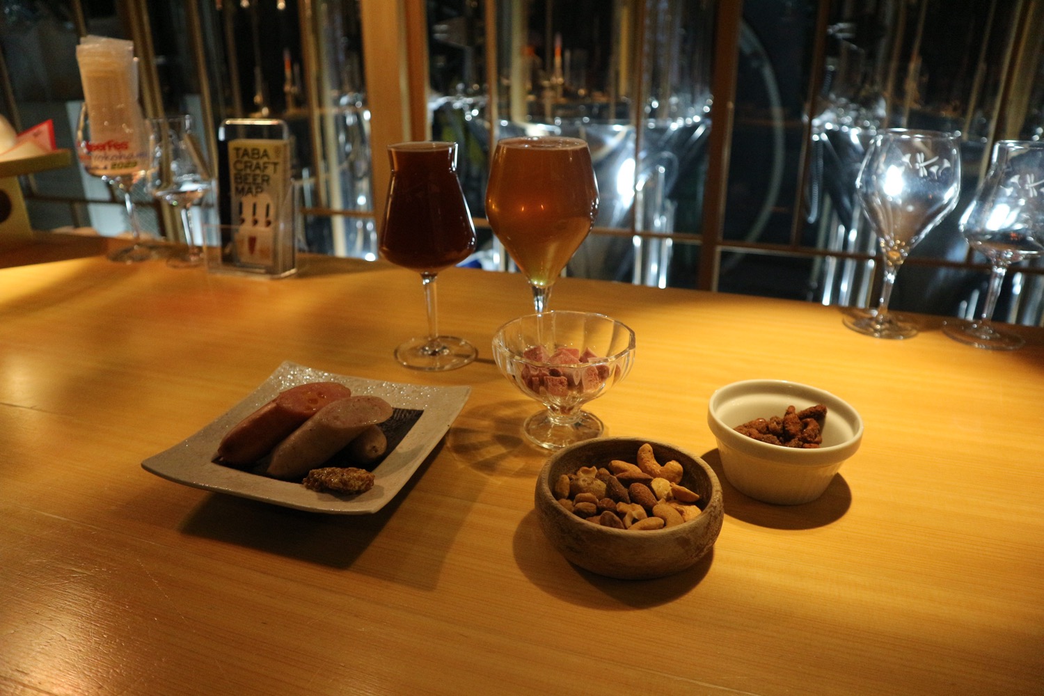 ビールとおつまみ