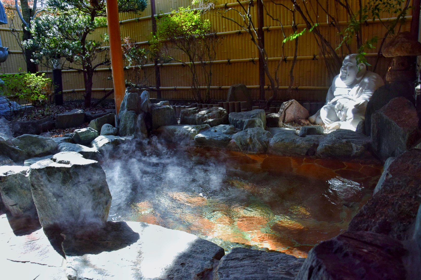 佐野_公園荘_露天風呂