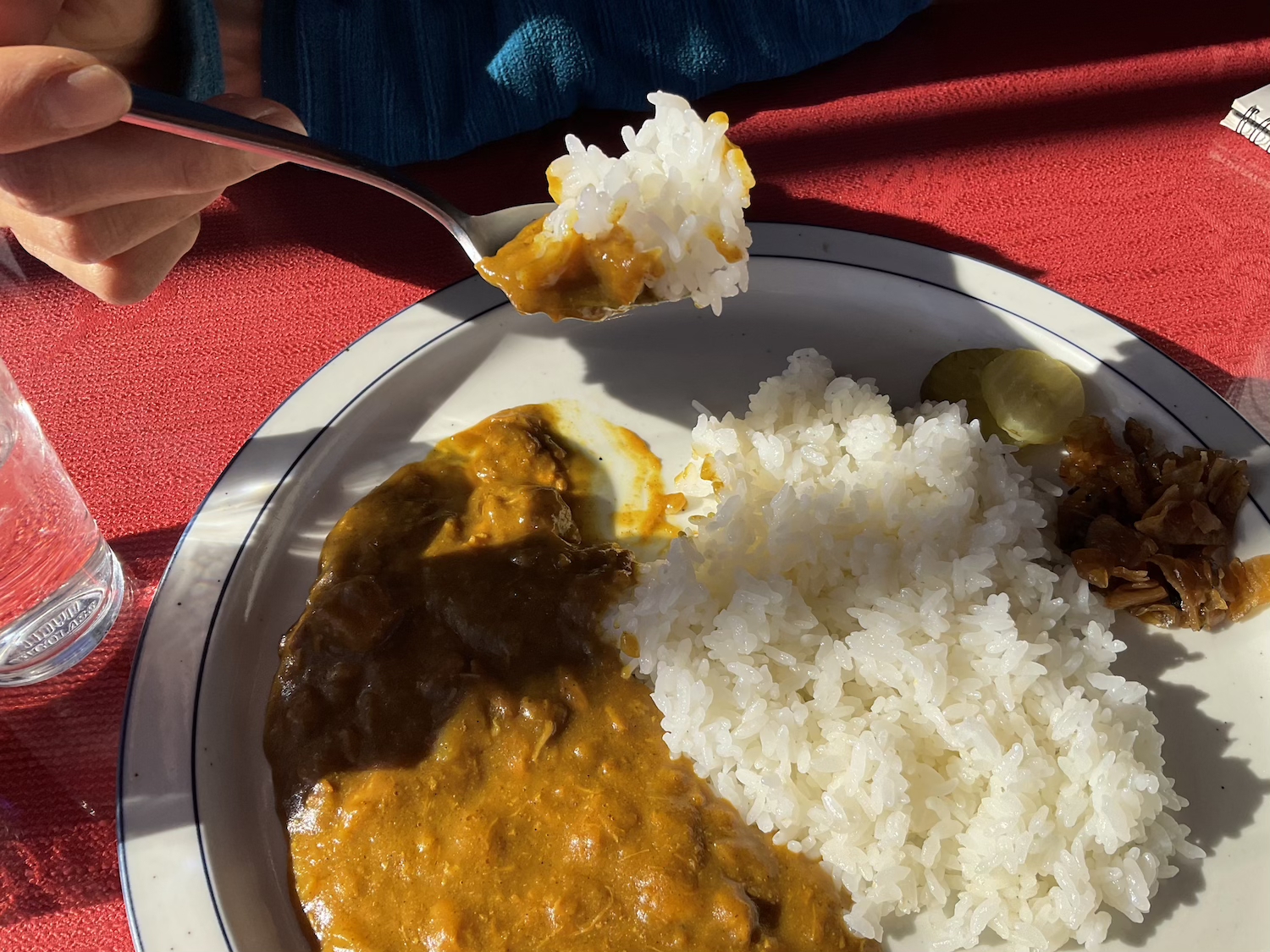 赤いやね　明日も食べたいカレー