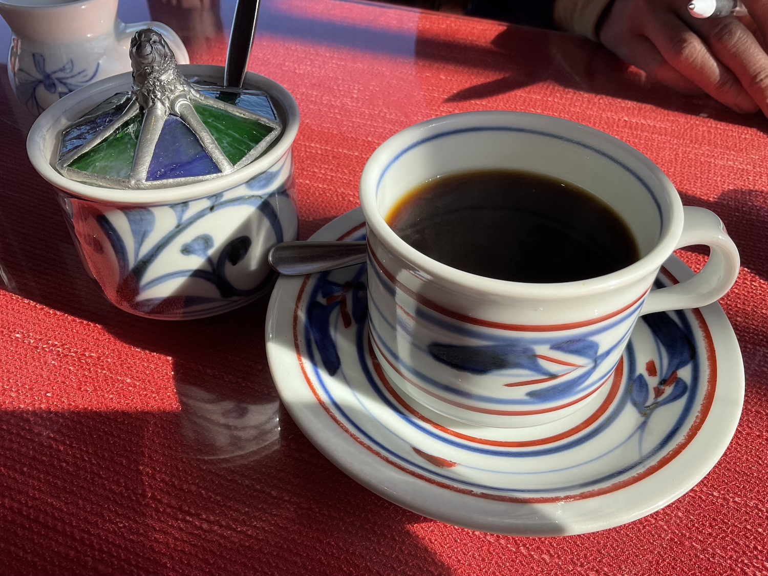 赤いやね　コーヒー