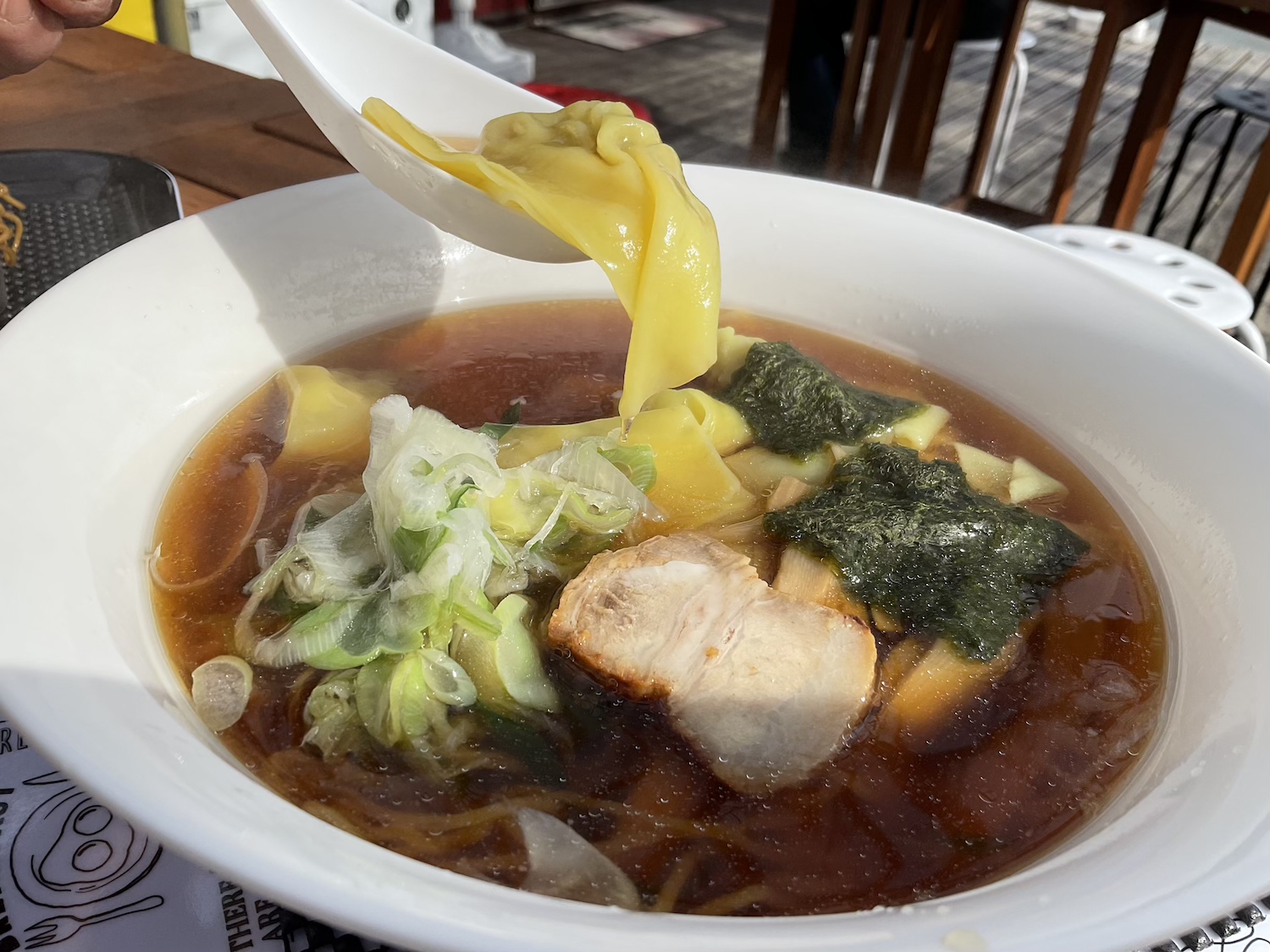 田中屋製麺所　ワンタンメン２