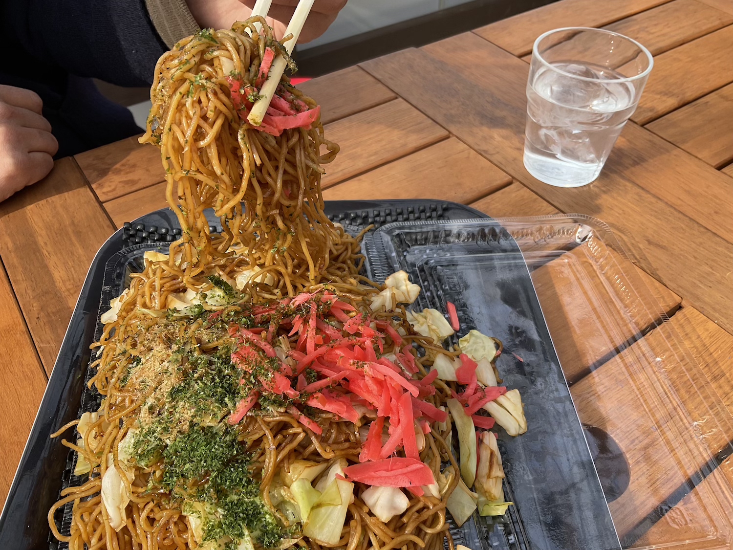 田中屋製麺所　焼きそば長男いただきます