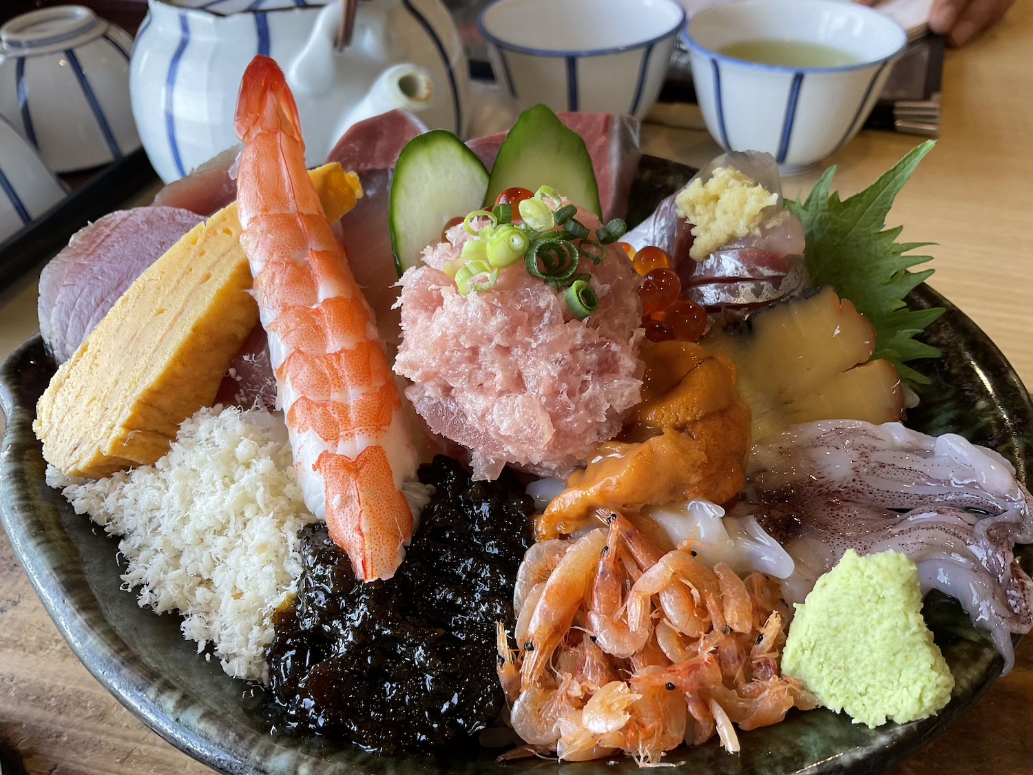 海女の小屋 海女っ子寿司近影