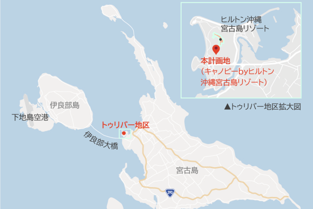 キャノピーbyヒルトン沖縄宮古島リゾート‗MAP