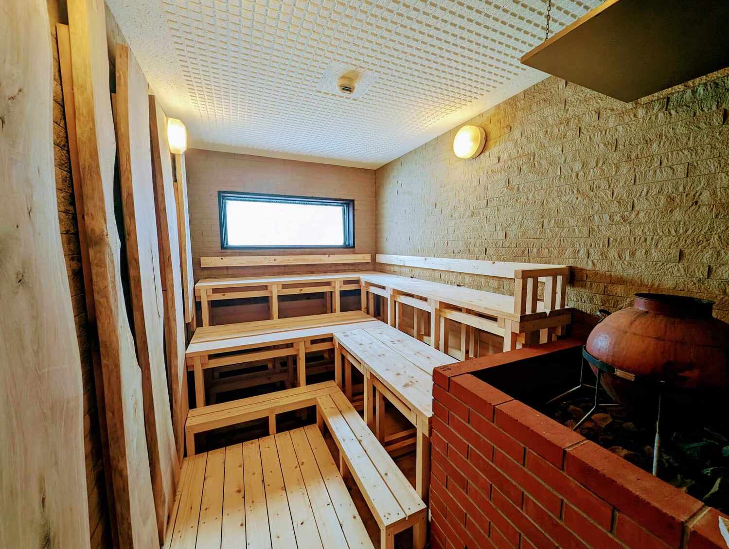 岬の湯しゃこたんサウナ