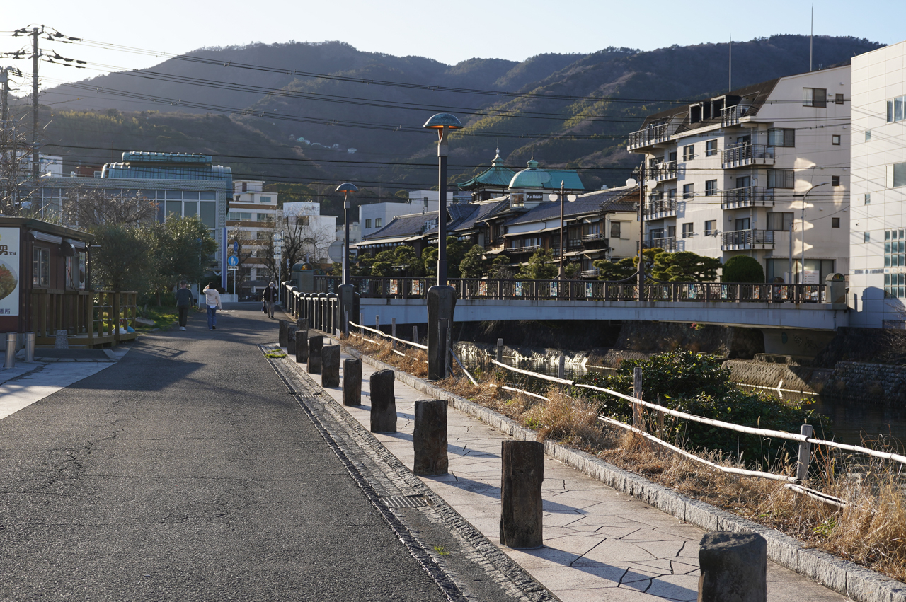 川口公園　上の遊歩道