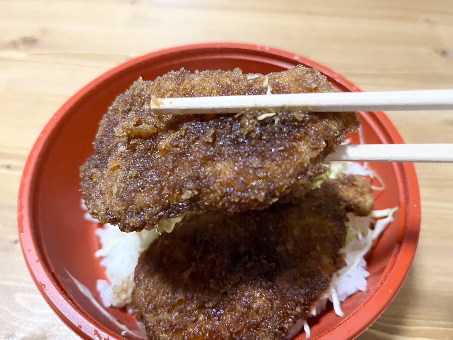 ソースかつ丼②