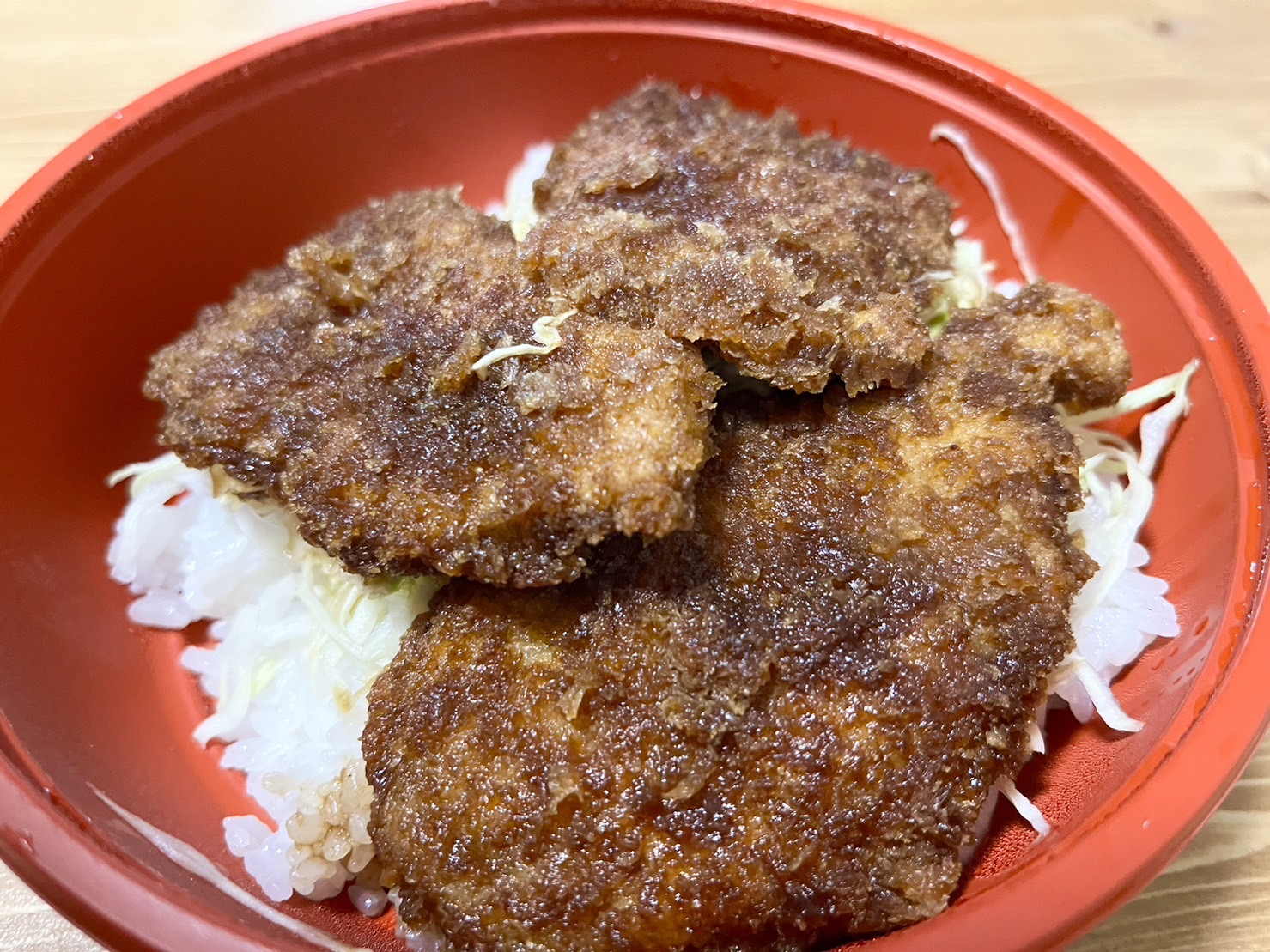 ソースかつ丼①