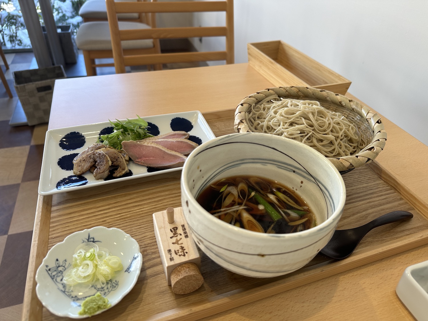 そばの実 enishi＿鴨せいろ