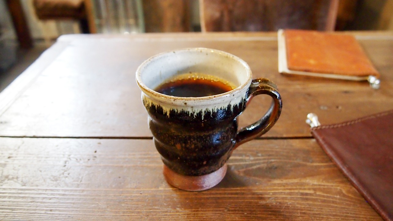 流山本町カフェtroncのコーヒー