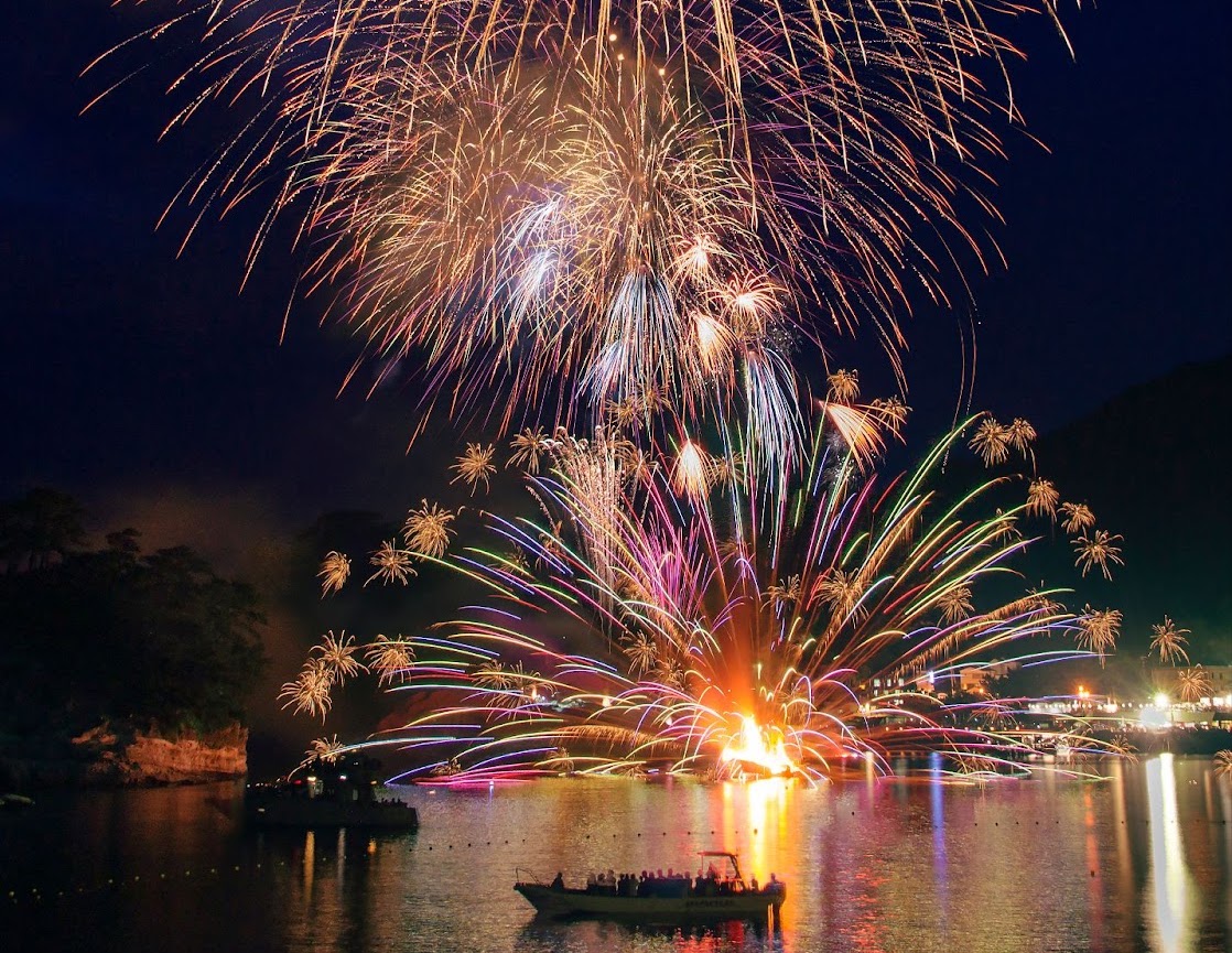 堂ヶ島火祭り