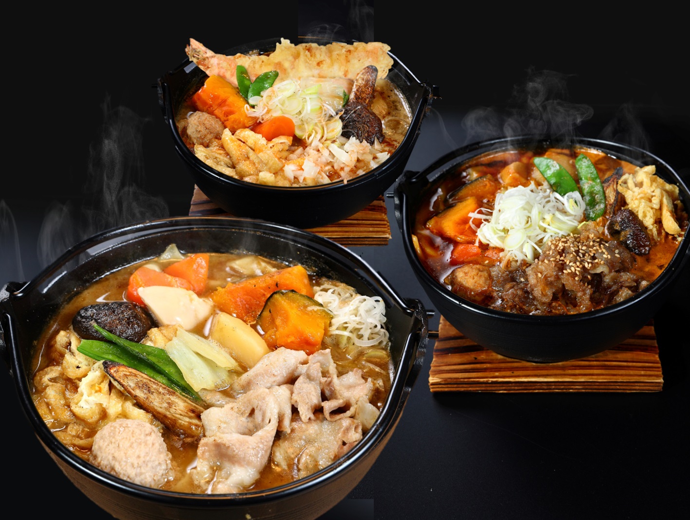 紅梅や「スープ仕立てほうとう」