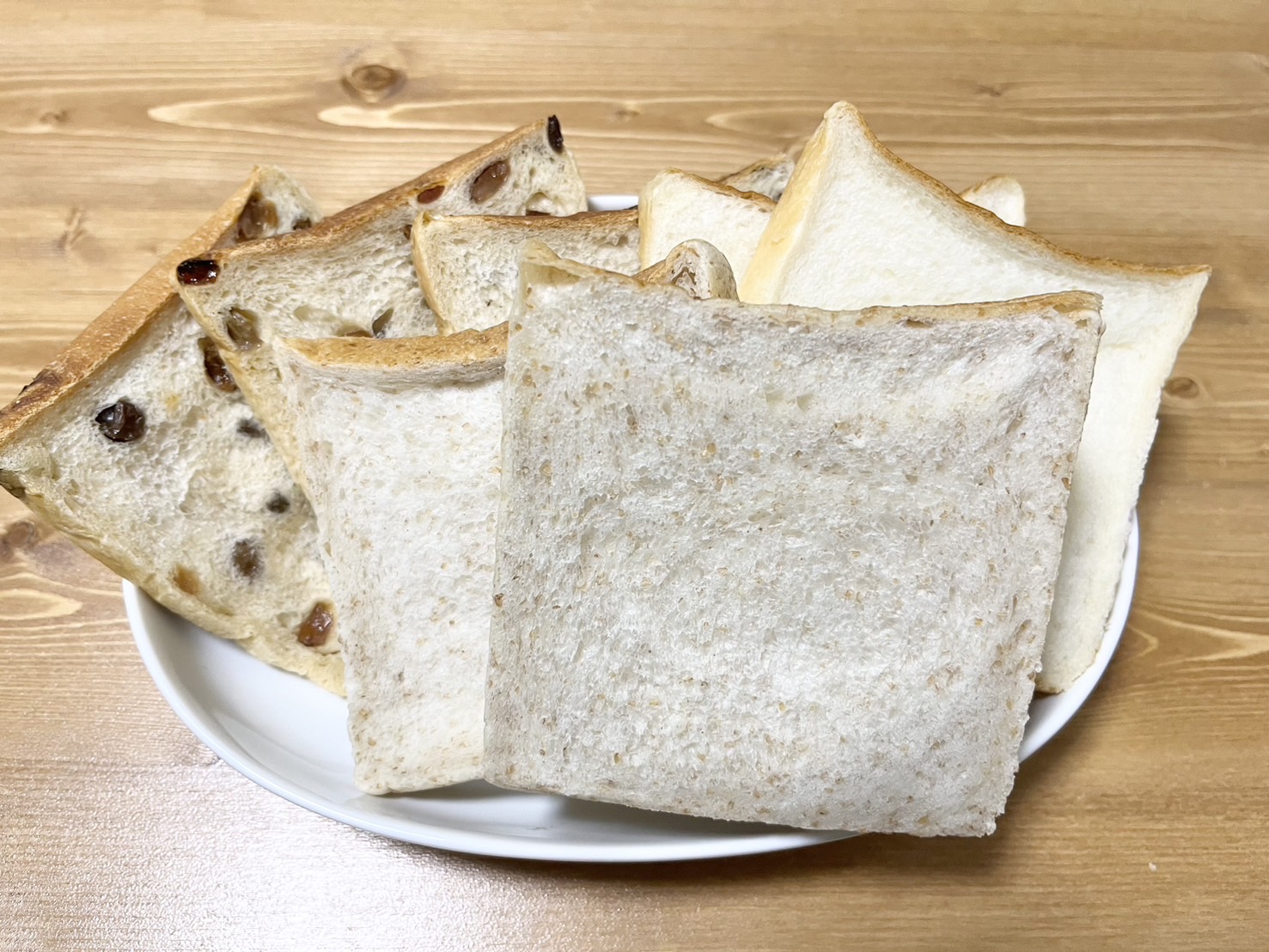 フラフィー食パン3種